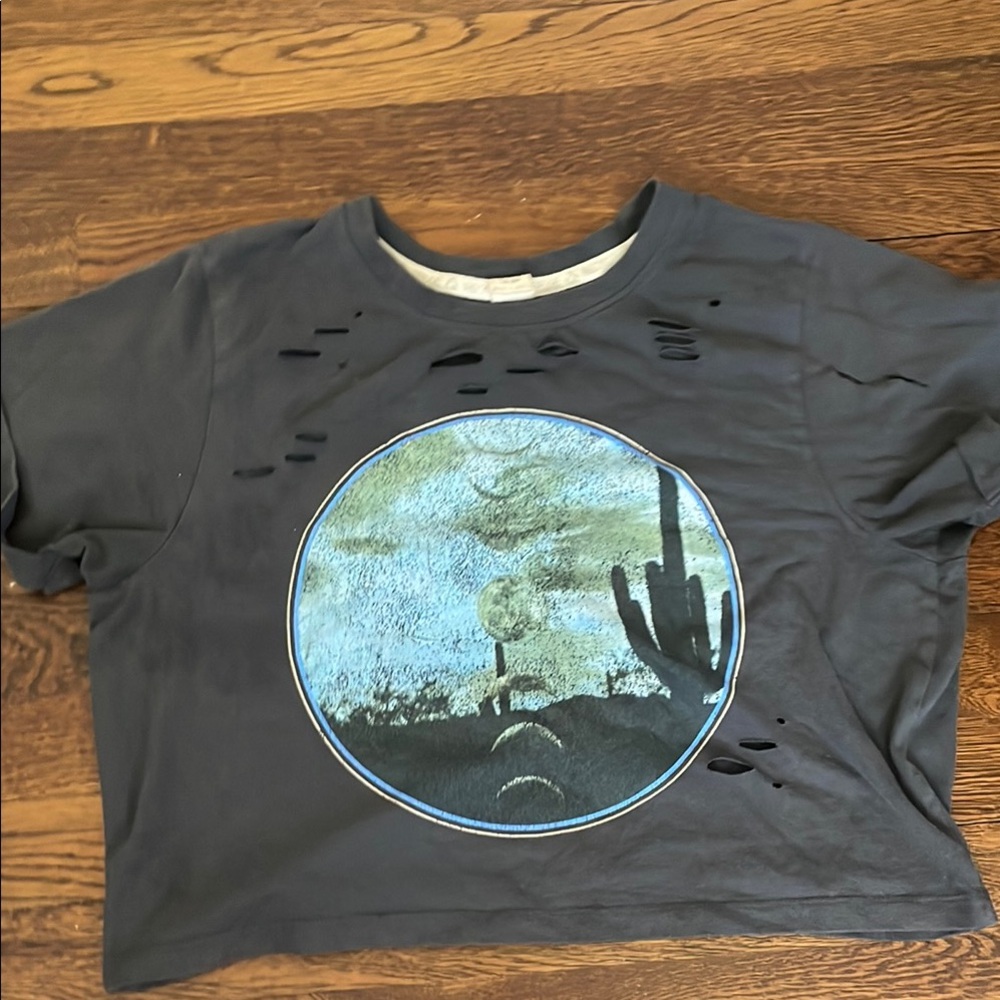 Kids Graphic Tee in Black